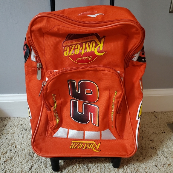 NWOT Cars rolling bookbag